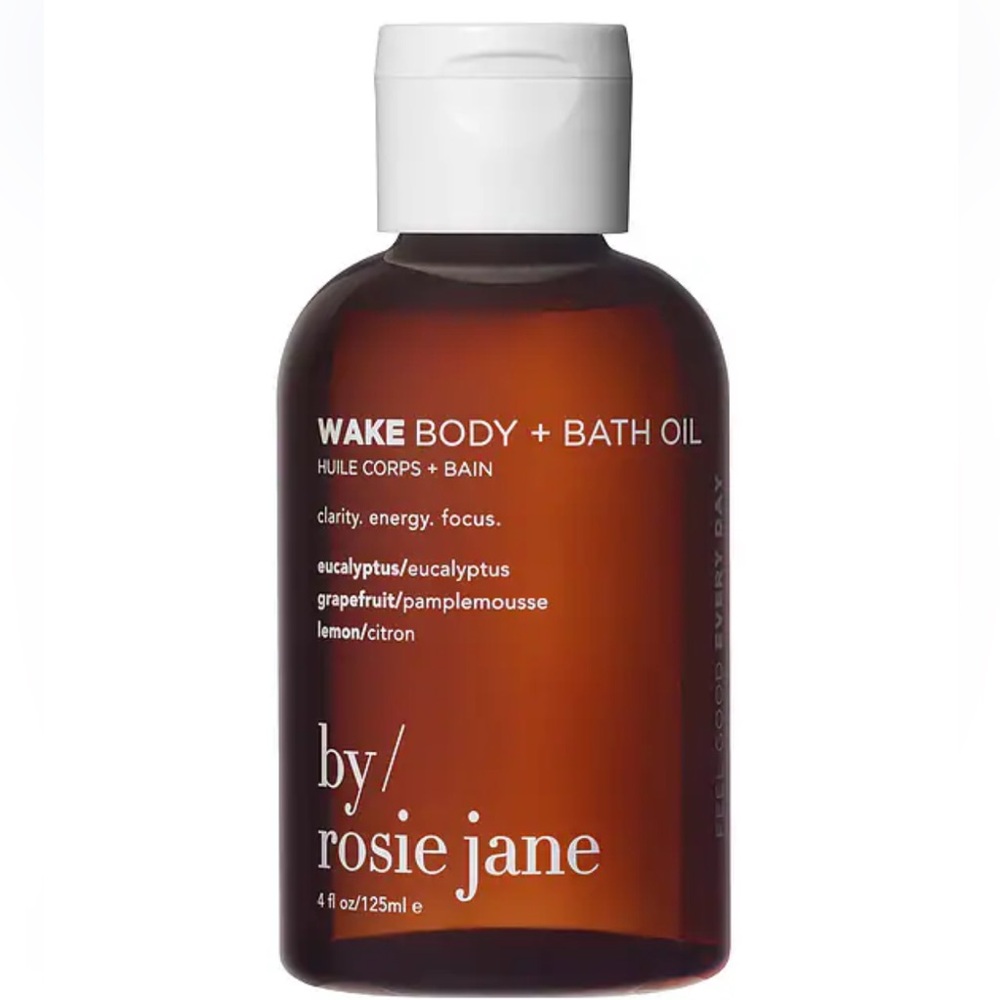 NWT WAKE Body + Bath Oil By Rosie Jane Full Size 4 oz/125 ml